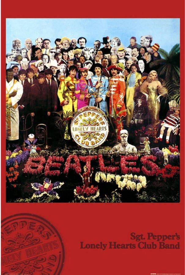 Yourdecoration GBeye The Beatles Sgt Pepper Poster 61x91 5cm