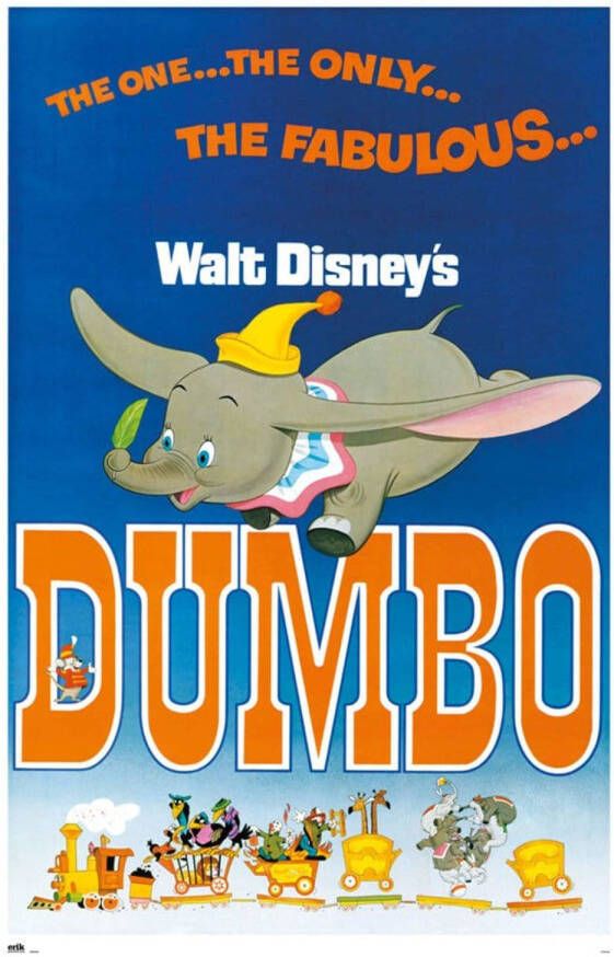 Yourdecoration Grupo Erik Disney Dumbo Poster 61x91 5cm