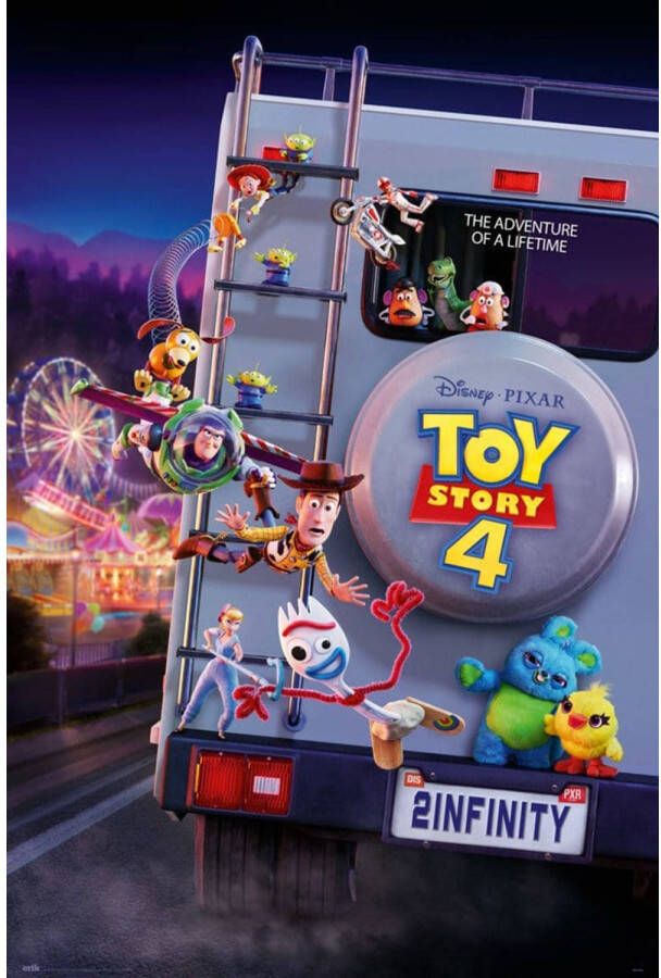Yourdecoration Grupo Erik Disney Toy Story 4 To Infinity Poster 61x91 5cm