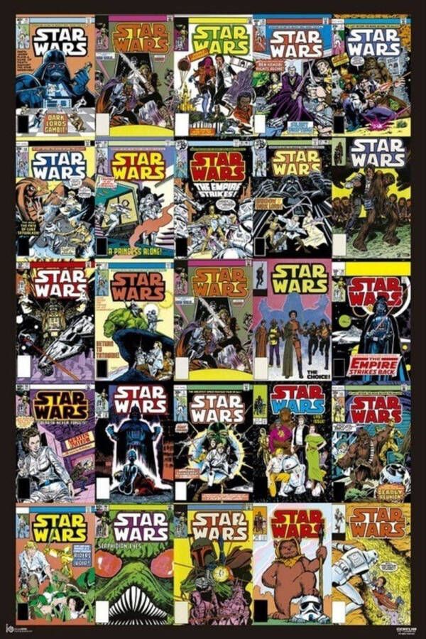Yourdecoration Grupo Erik Star Wars Classic Cover Comic Poster 61x91 5cm