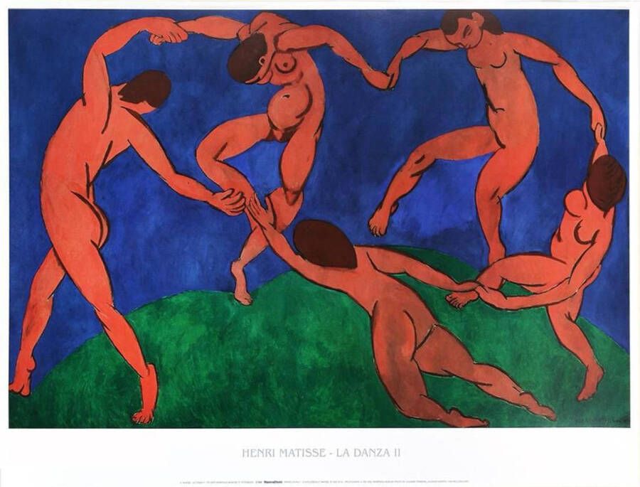 Yourdecoration Henri Matisse The Dance Kunstdruk 80x60cm