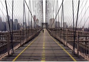 Yourdecoration Papermoon Brooklyn Bridge Vlies Fotobehang 350x260cm 7-banen