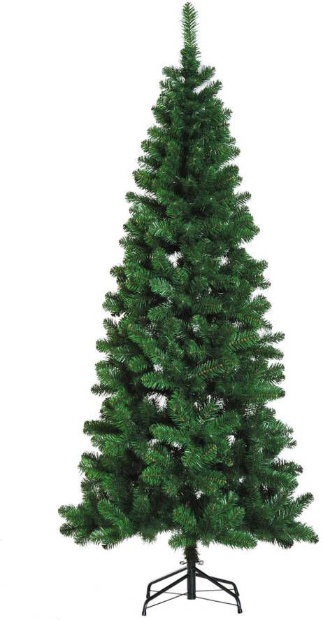 Zenzee ChristmasGoodz Kunstkerstboom Smalle Kunstkerstboom Smalle kerstboom Volle boom 210 cm