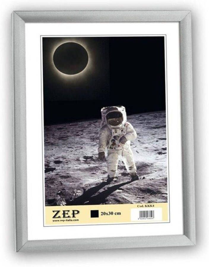 ZEP Kunststof Fotolijst New Easy Zilver voor foto formaat 30x30 KL13