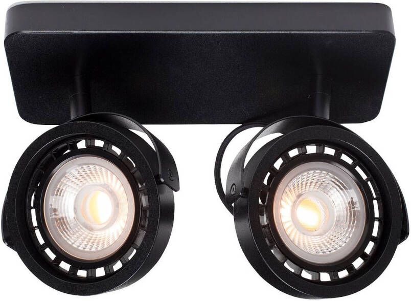 Zuiver Dice-2 Plafondspot DTW Dim To Warm Dimbare LED Zwart