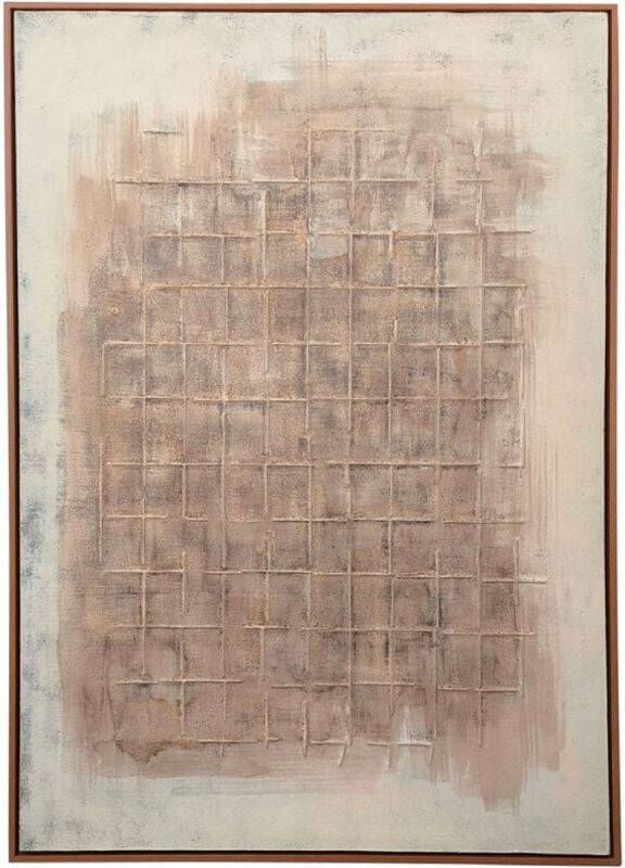 Budget Home Store 3D schilderij Grid 80x120cm