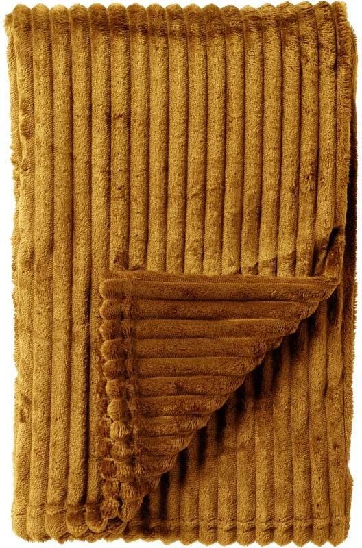 Budget Home Store Plaid Marthy 140x180 cm Chai Tea