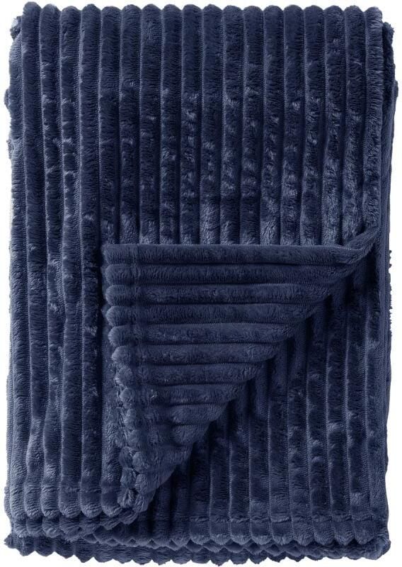 Budget Home Store Plaid Marthy 140x180 cm Insignia Blue