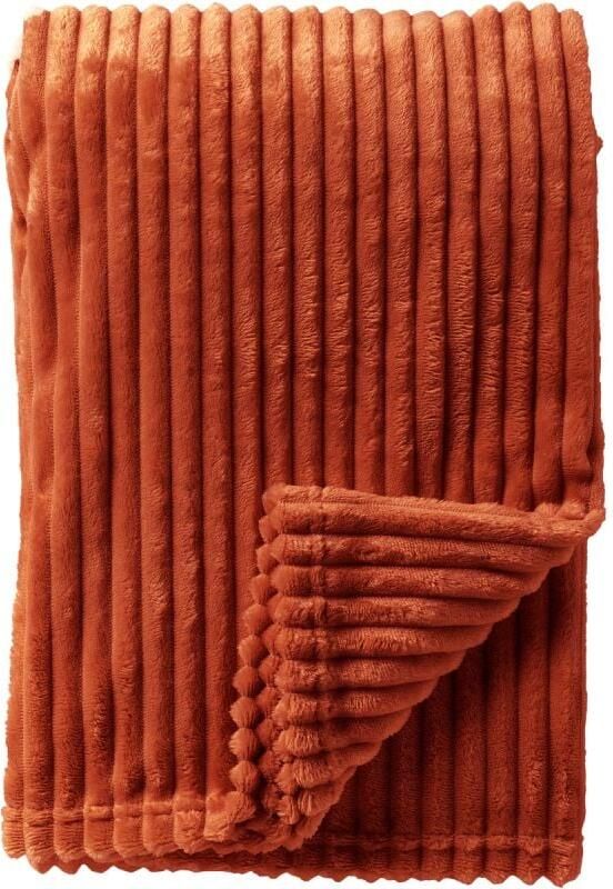 Budget Home Store Plaid Marthy 140x180 cm Potters Clay