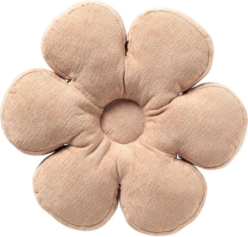 Budget Home Store Sierkussen Bloom 43x43x8 cm Rose Tan