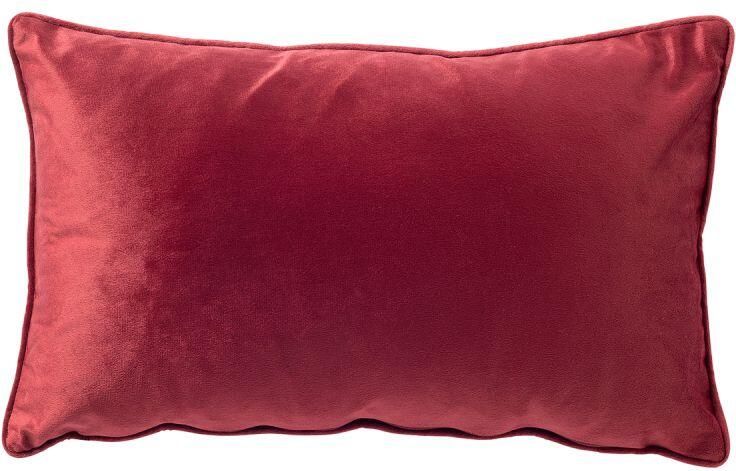 Dutch Decor FINN Sierkussen 30x50 cm velvet lendekussen Merlot rood