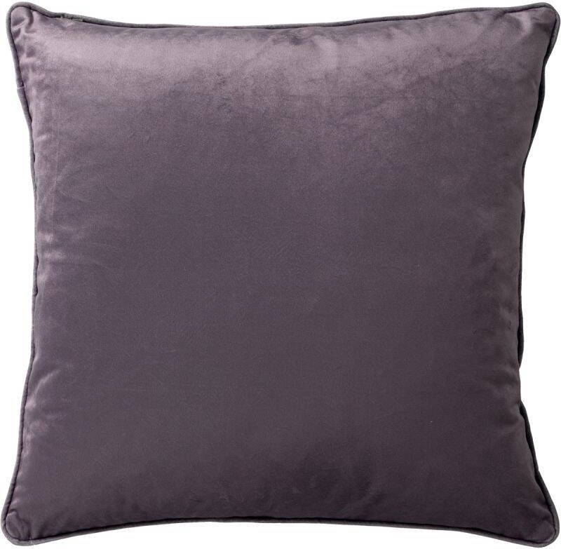 Dutch Decor FINN Velvet Sierkussen 45x45 cm ideale basic Driftwood taupe