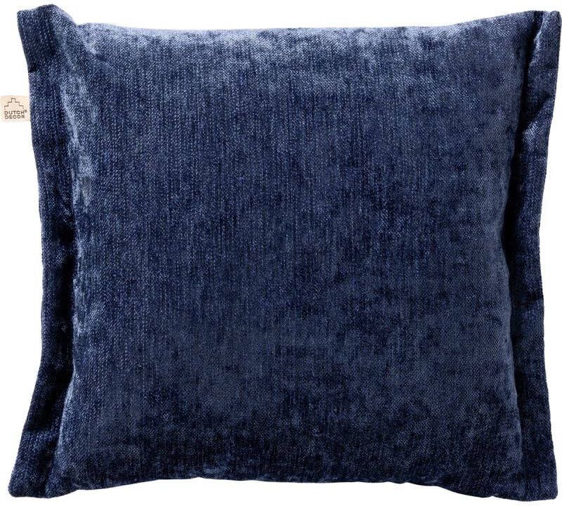 Dutch Decor LEWIS Sierkussen 45x45 cm Insignia Blue blauw