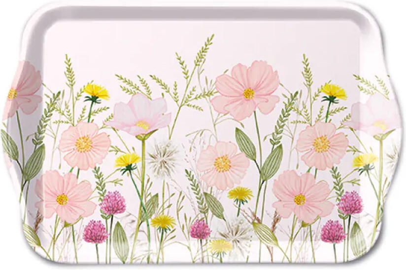 Ambiente Dienblad Pastel Flowers Pink