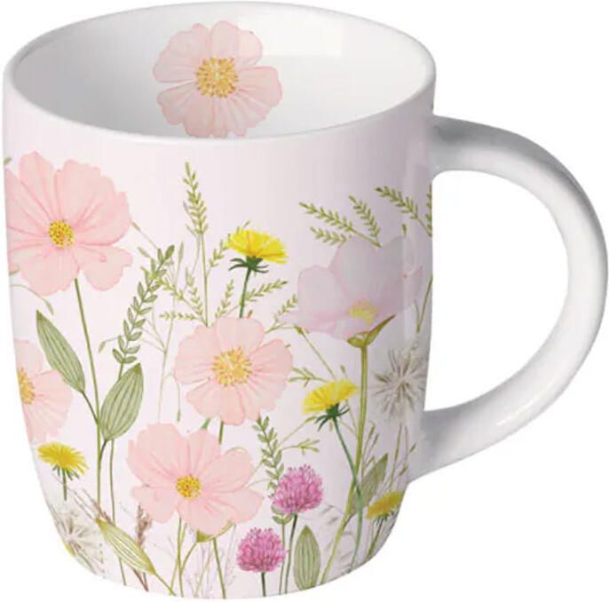 Ambiente Mok Pastel Flowers Pink 0.2L