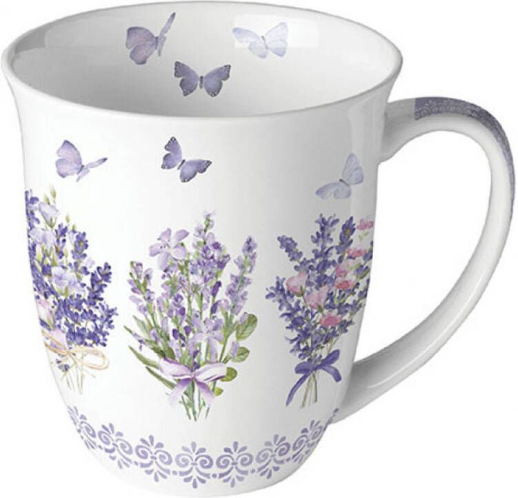 Ambiente Mok Lovely Lavender White 0.4L