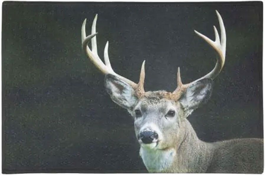 B Living Deurmat Wit staart Hert 75x50