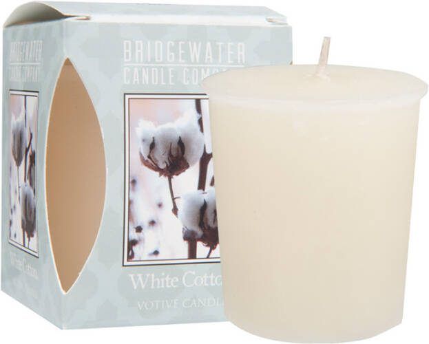 Bridgewater Geurkaarsje White Cotton