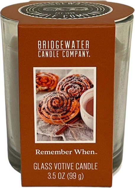 Bridgewater Glas votief kaars Remember When