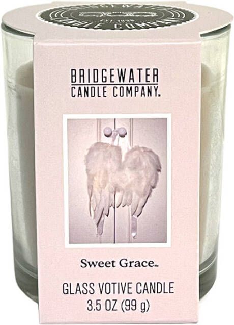 Bridgewater Glas votief kaars Sweet Grace