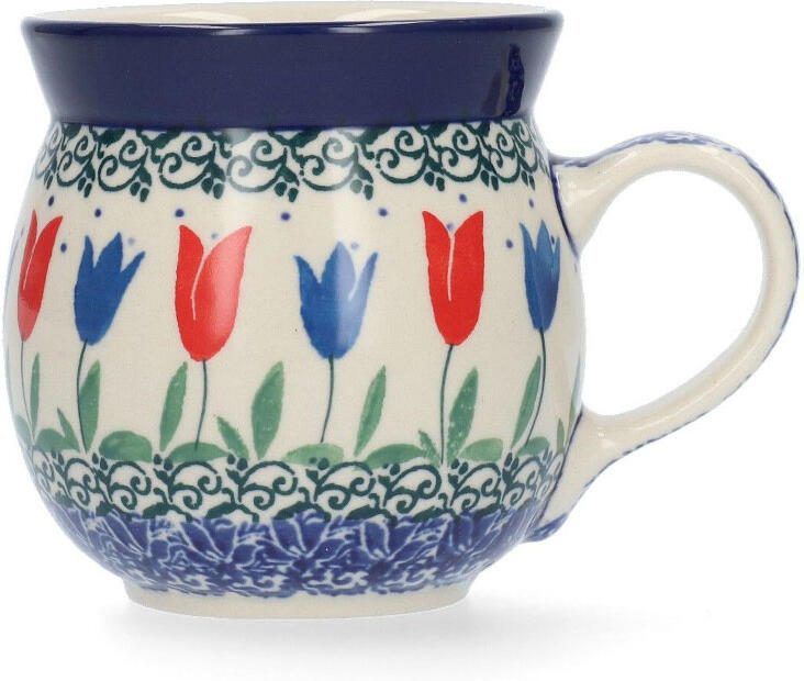 Bunzlau Castle Mug Farmer 240ml Tulip Royal