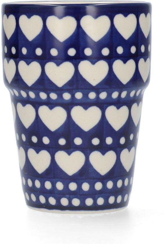 Bunzlau Castle Mug Milk 230ml Blue Valentine
