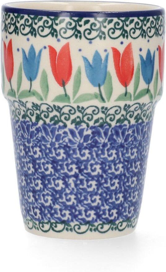 Bunzlau Castle Mug Milk 230ml Tulip Royal