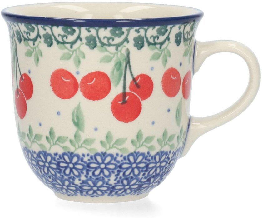 Bunzlau Castle Mug Tulip 200ml Cherries
