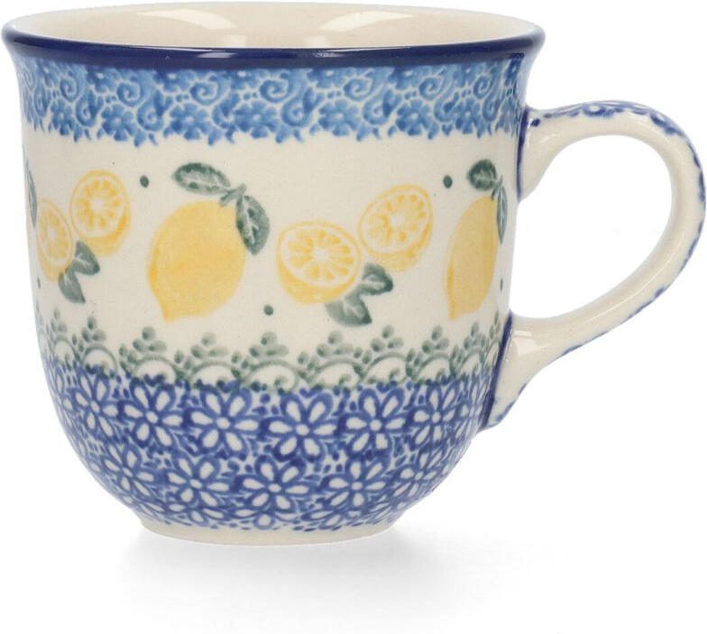 Bunzlau Castle Mug Tulip 200ml Lemons