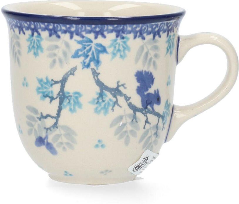 Bunzlau Castle Mug Tulip 200ml Squirrels