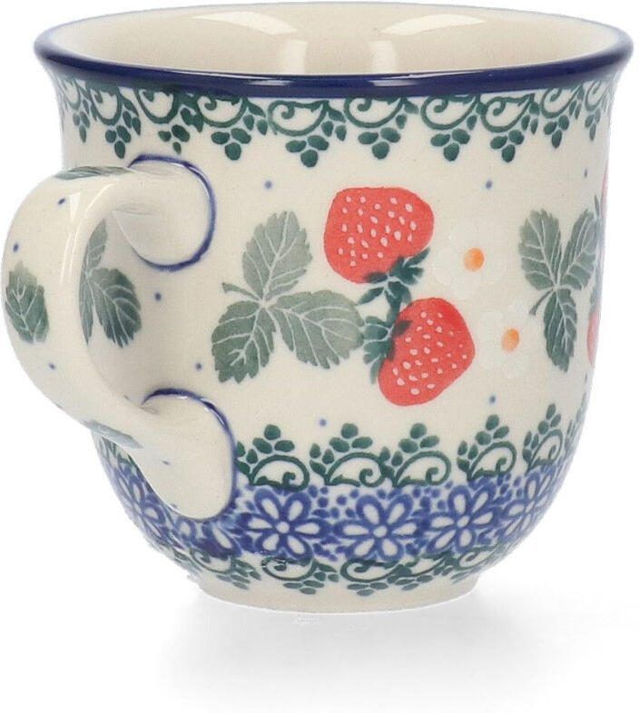 Bunzlau Castle Mug Tulip 200ml Strawberries
