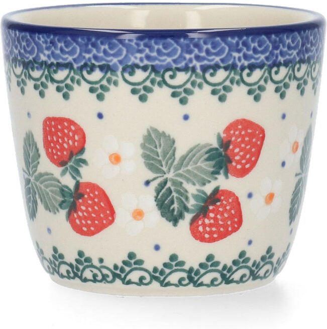 Bunzlau Castle Mug Tumbler 220ml Strawberries