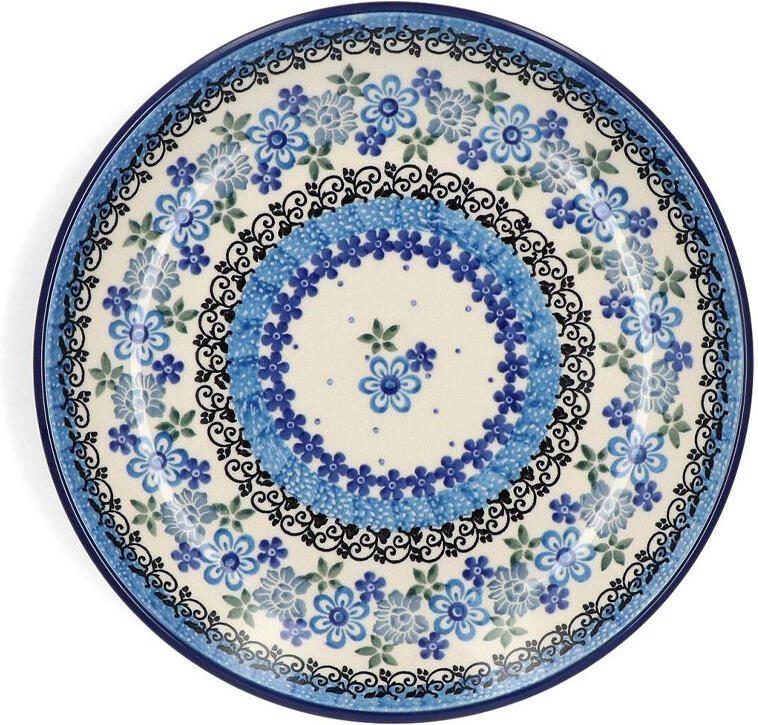 Bunzlau Castle Plate 20cm Flower Crown