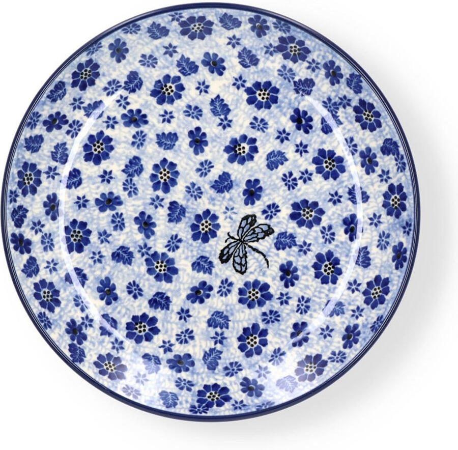 Bunzlau Castle Plate 23.5cm Dragonfly