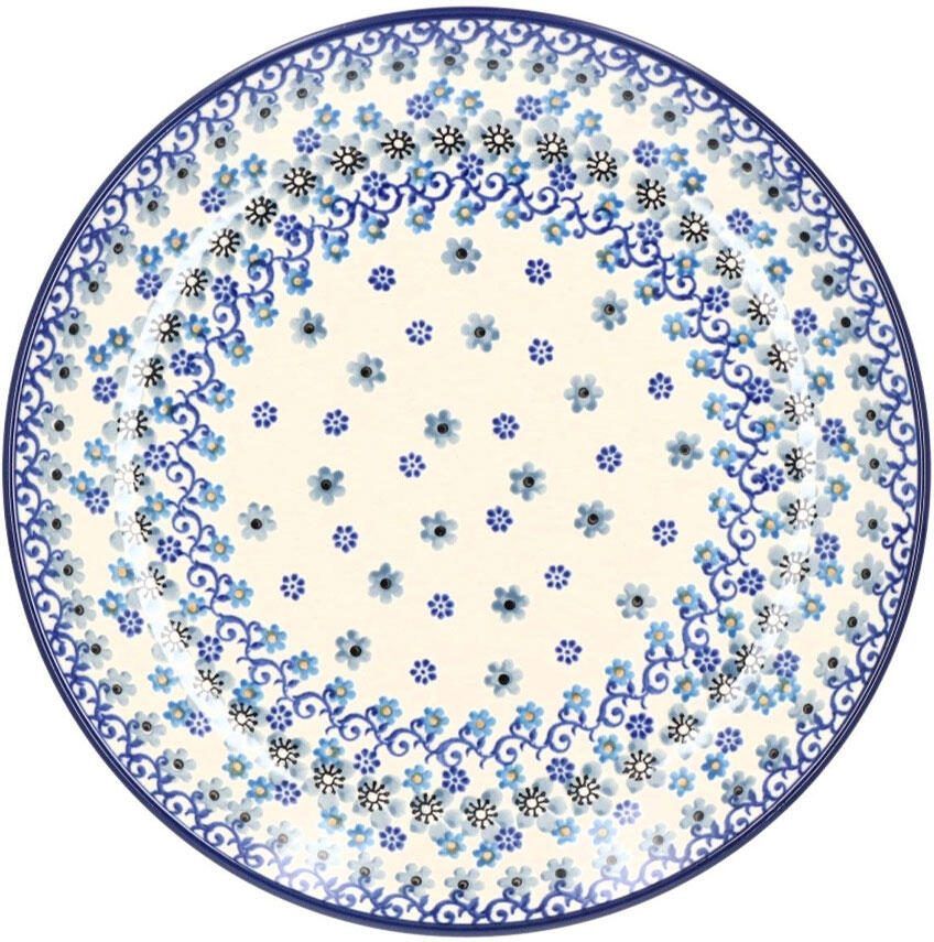 Bunzlau Castle Plate 25 5cm Winter Garden