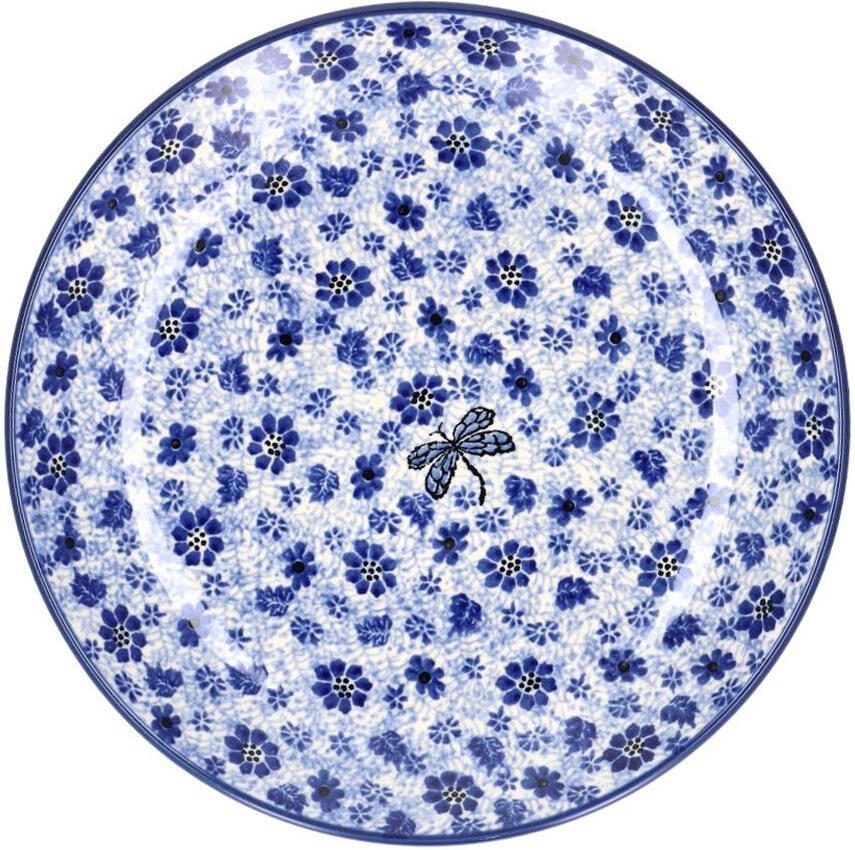 Bunzlau Castle Plate 26.5 cm Dragonfly