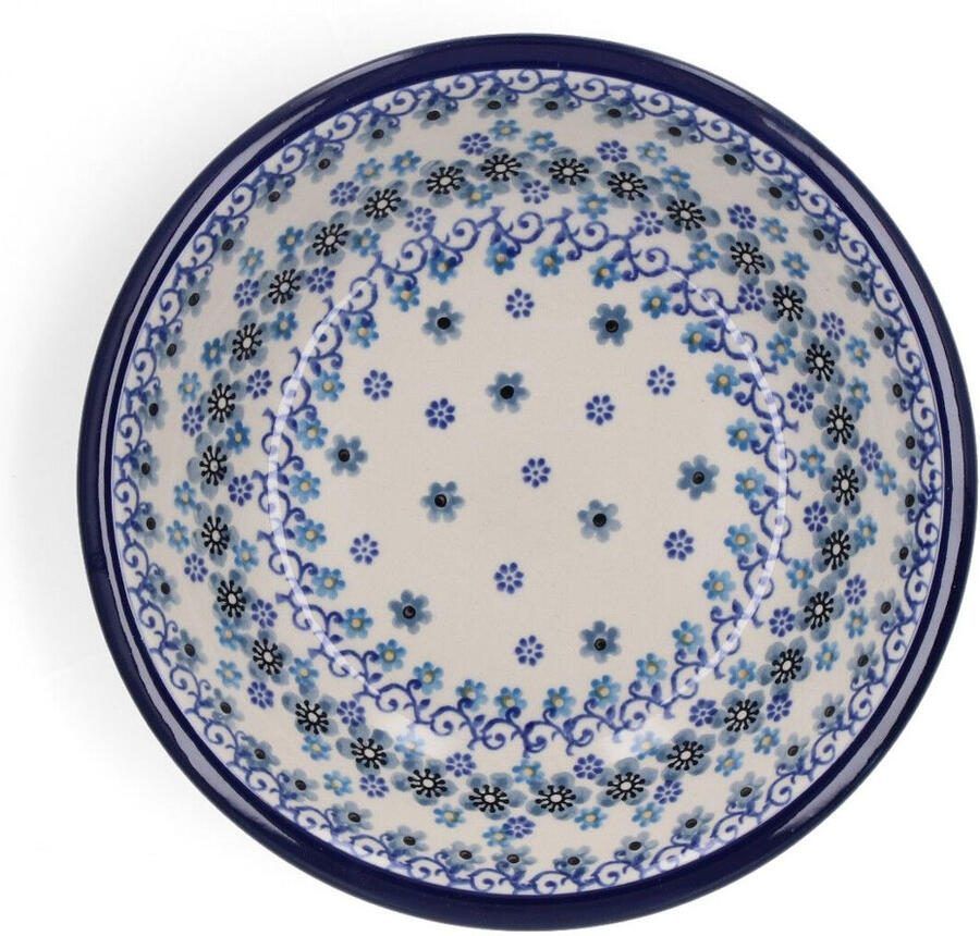 Bunzlau Castle Plate deep 21cm Winter Garden