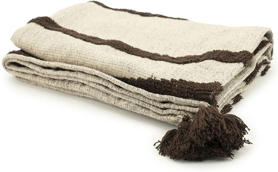 By-Boo Plaid Majani Dark Brown