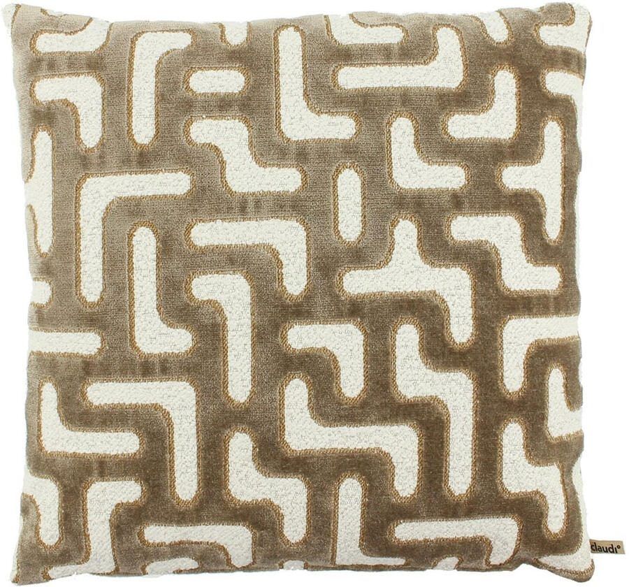 Claudi Kussen Blanka Taupe 45x45