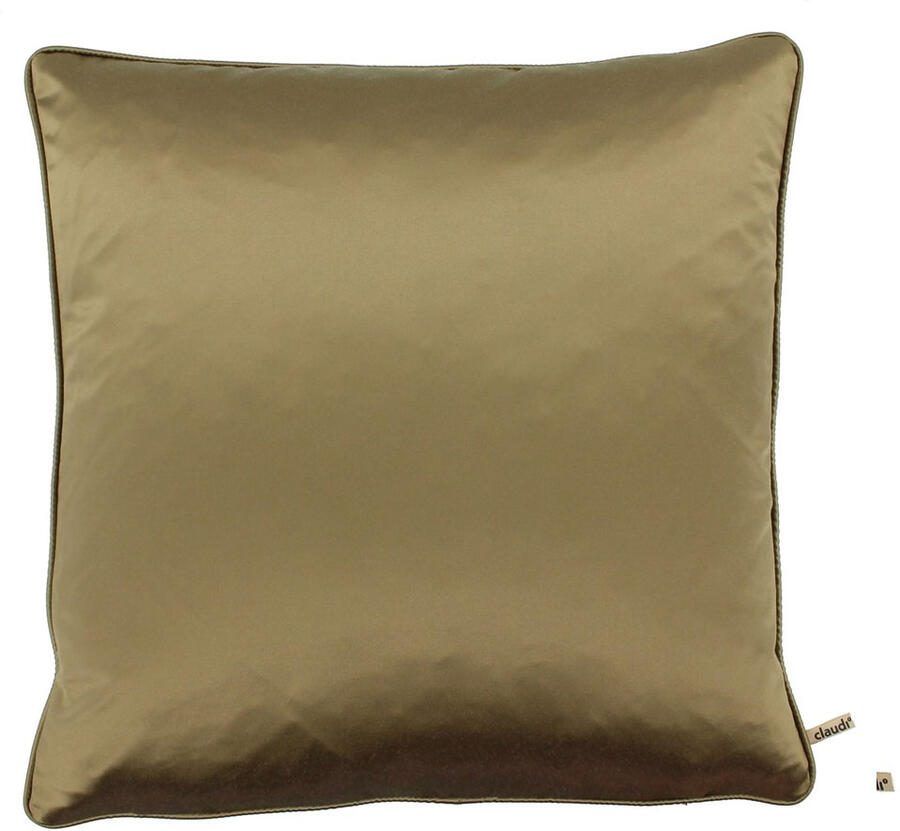 Claudi Kussen Dafne Dark Gold 922 + Piping 50x50