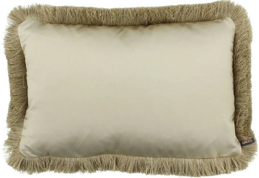 Claudi Kussen Dafne Gold fringe Gold 45x45 cm