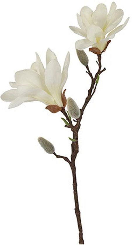 Countryfield Kunstbloem Magnolia Chayca Wit S