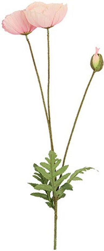 Countryfield Kunstbloem Papaver Donker Roze-2