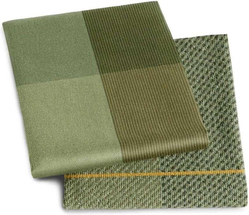 DDDDD Thee- en keukendoek Blend Olive Green