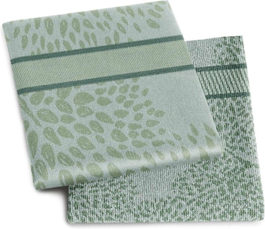 DDDDD Thee- en keukendoek Trees Green
