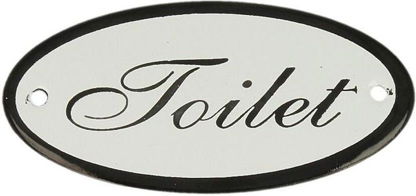 Deurbordje Toilet