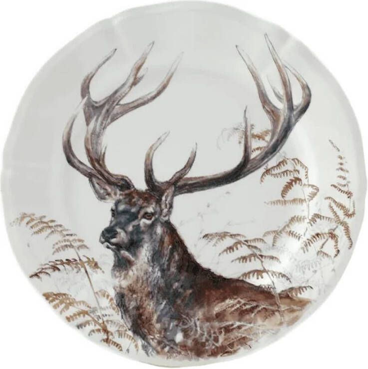 Gien Sologne Ontbijtbord Korhoenders