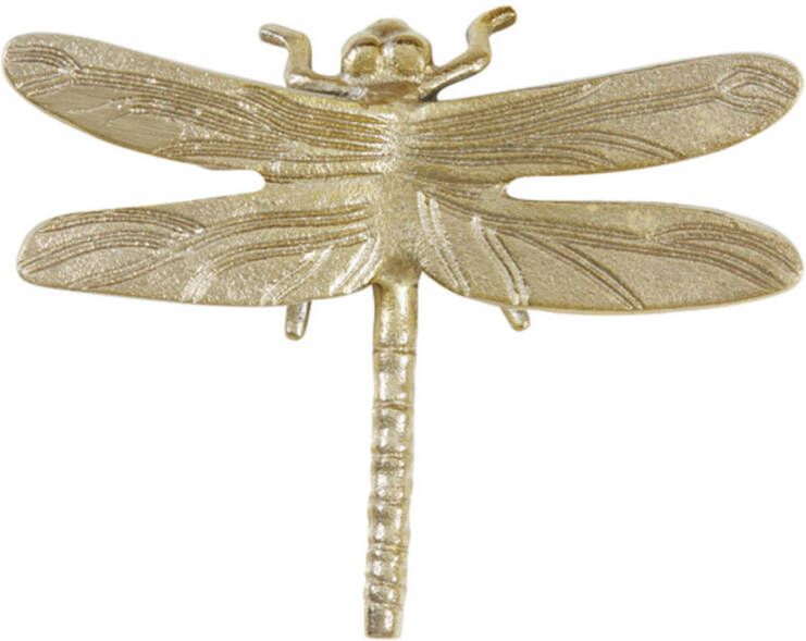 Hang ornament Dragonfly glanzend goud