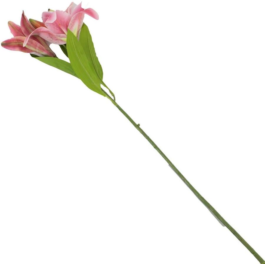 Homebound Kunstbloem lelie fuchsia