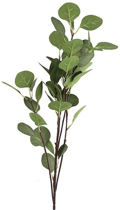 Kunstblad Eucalyptus donkergroen